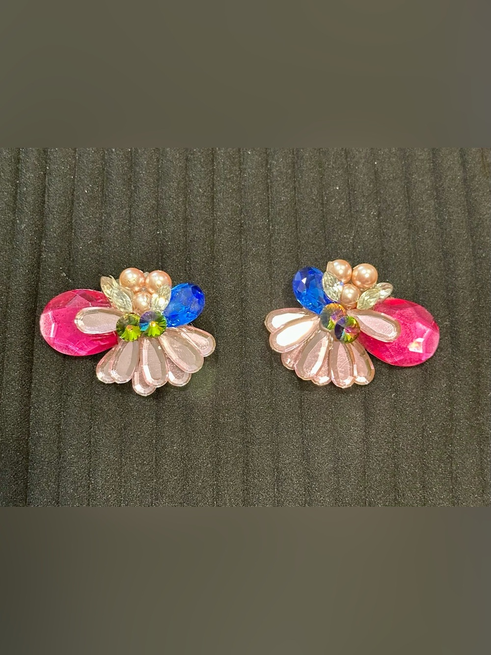 Clip Earrings colored